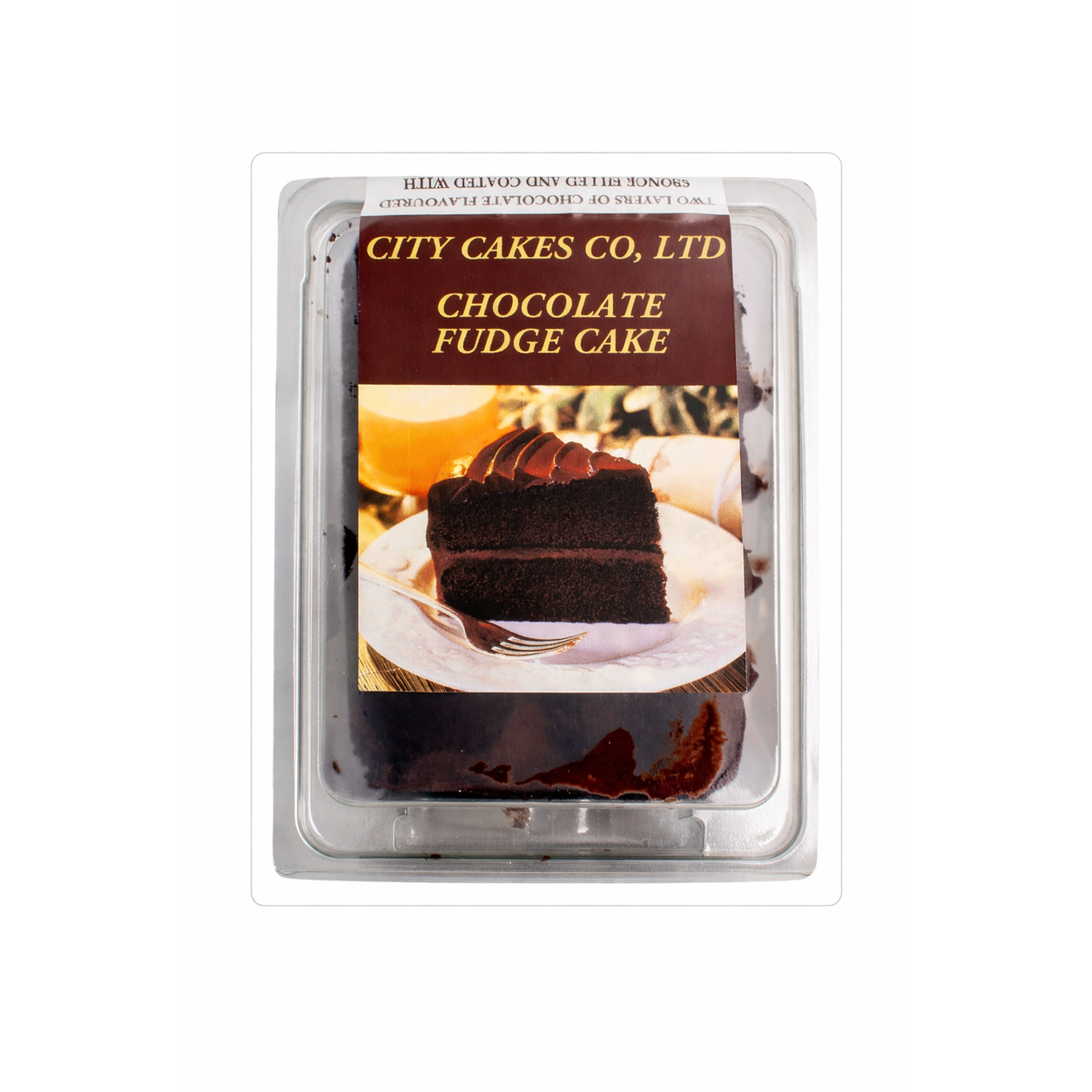 CHOCOLATE FUDGE CAKE - 12 PIECES (INDIVIDUALLY PACKED)