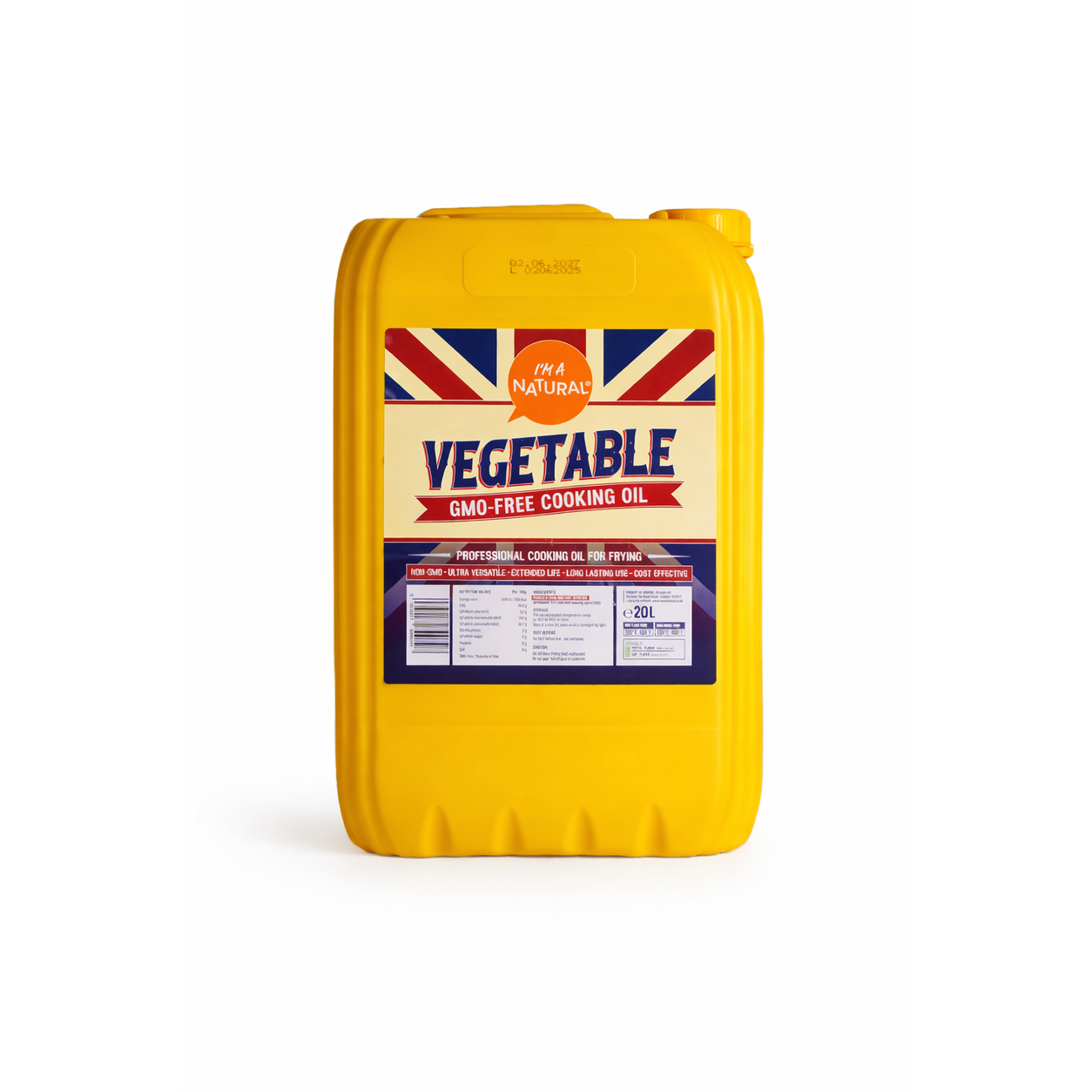 GMO FREE VEGETABLE OIL - 20LTR