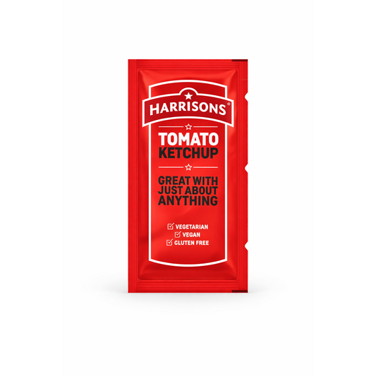 HARRISONS TOMATO KETCHUP - 200 SACHETS