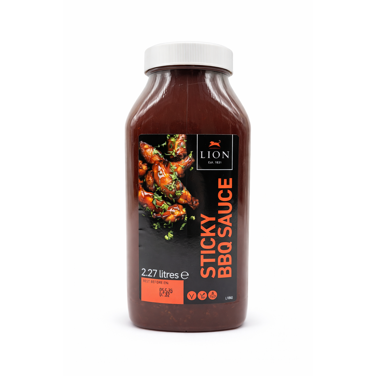 LION STICKY BBQ SAUCE - 2X2.27LTR