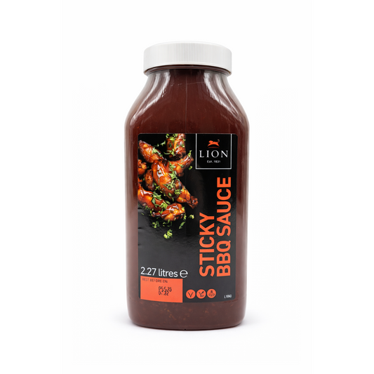 LION STICKY BBQ SAUCE - 2X2.27LTR