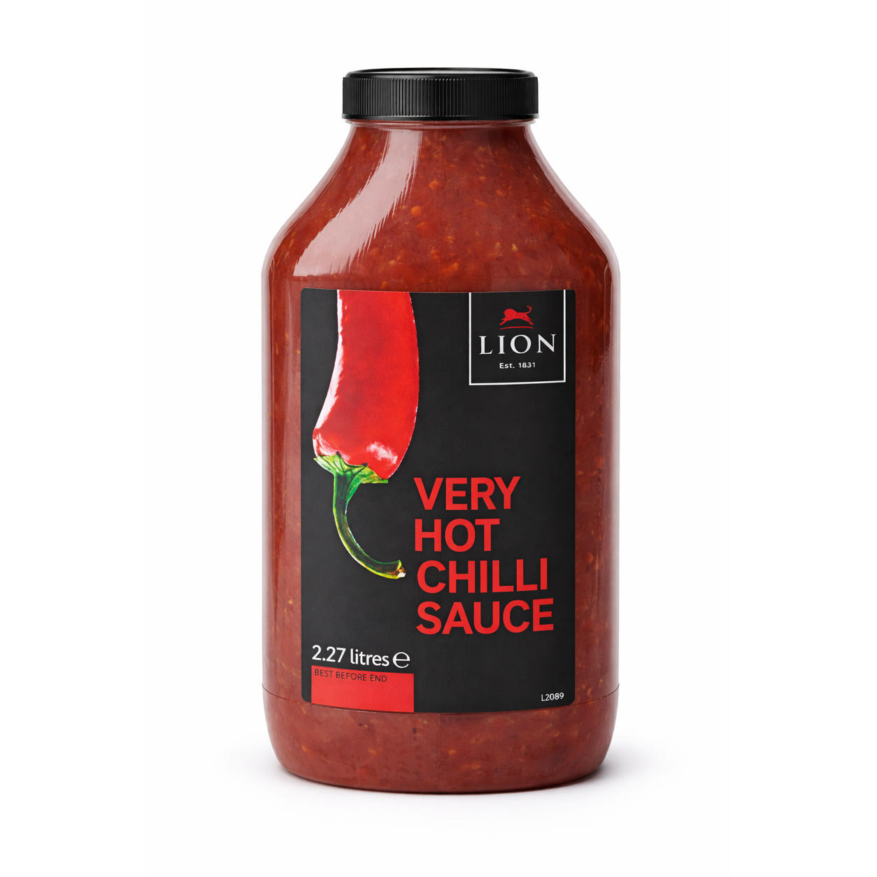 LION VERY HOT CHILLI SAUCE 2X2.27LTR