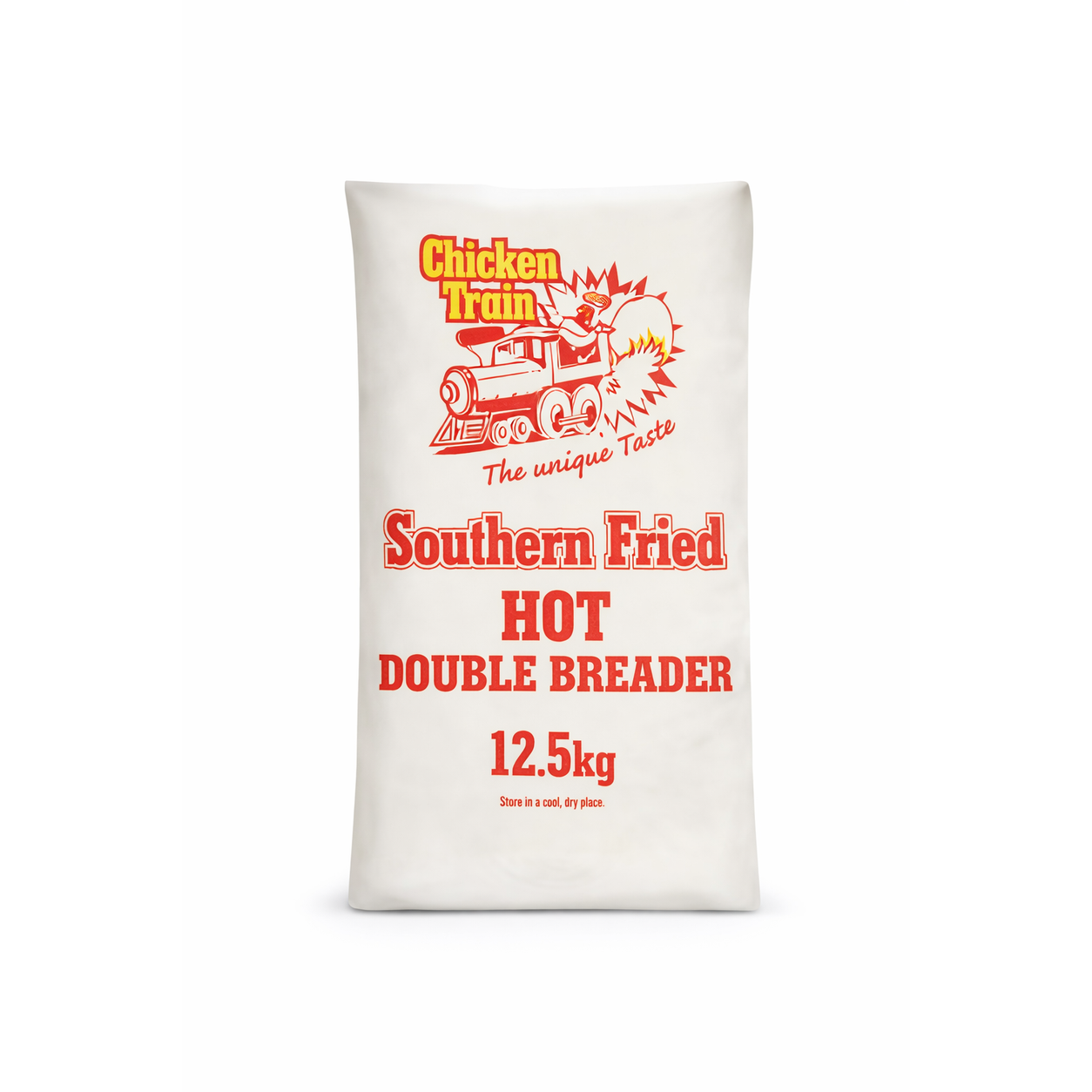 CHICKEN TRAIN HOT DOUBLE BREADER - 12.5KG