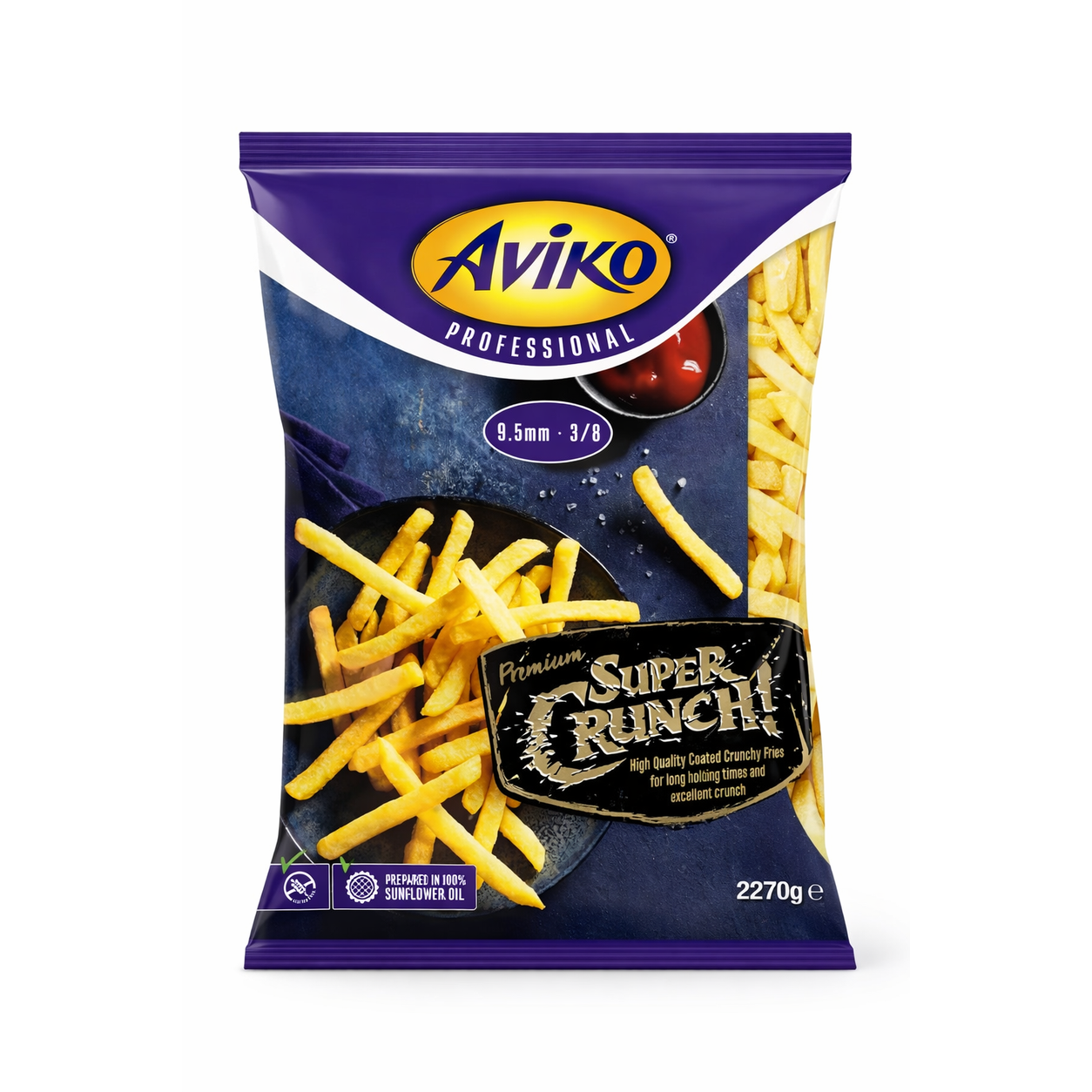 AVIKO SUPER CRUNCH FRIES 3/8 - 4x2.5KG