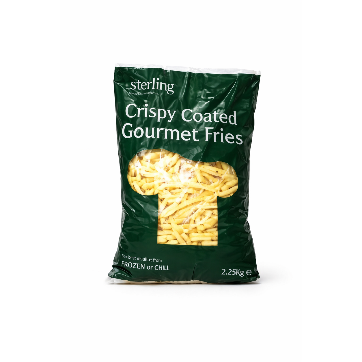 STERLING GOURMET CRISPY FRIES 3/8 - 4x2.5KG