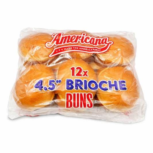 AMERICANA BRIOCHE BURGER BUN 4.5 - 8X6
