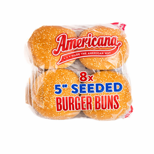 AMERICANA BURGER BUN 5 INCH - 8X6